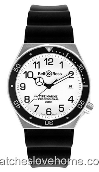 Automatic 40.0 mm Round Bell & Ross Professional TYPE MARINE