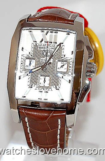 38.5mm Automatic Breitling Rectangle Bentley A44365