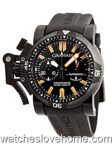 47 millimeters Graham Round Automatic Chronofighter Oversize 2OVDIKVAZ.B02A.K10B