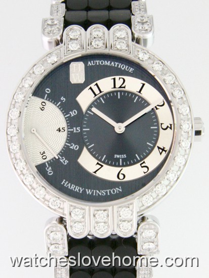 Round Automatic Harry Winston 44 mm Ocean Collection Z200.MASR37