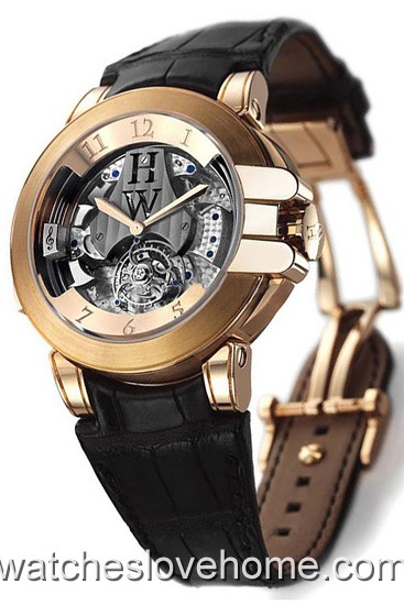 Harry Winston Round 45mm Manual Winding Premier Collection 400.MMTWR45RL
