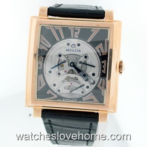 Automatic Milus Square 42mm Herios HER-ZP01.WAZL.AOB