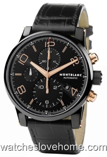 43 mm Round Montblanc Automatic Time Walker 105805