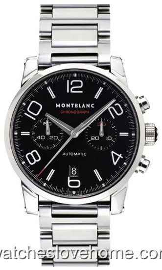 43mm Rectangle Automatic Montblanc Time Walker 9668
