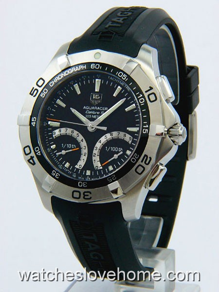Oval 43 mm Manual Winding Tag Heuer Aquaracer CAF7010.FT8011