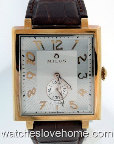Square Automatic Milus 37mm x 39mm Herios HERT-ZP01