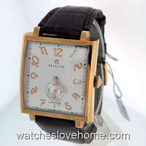 Square Automatic Milus 37mm x 39mm Herios HERT-ZP01
