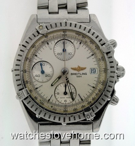 Automatic 40mm Breitling Round Chronomat A13050