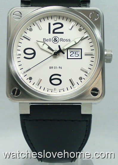 46 mm Automatic Square Bell & Ross BR01 BR01-96 MeterDate