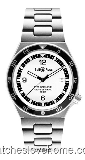 Automatic Round Bell & Ross 40.0 mm Professional TYPE DEMINEUR