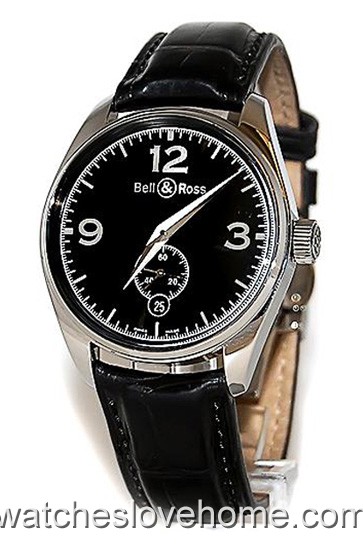 Automatic Bell & Ross Round 37.5 mm Vintage V123-BL