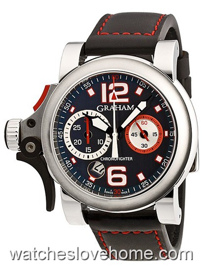 Automatic Round 46millimeters Graham Chronofighter RAC 2TRAS.T01A.K43B