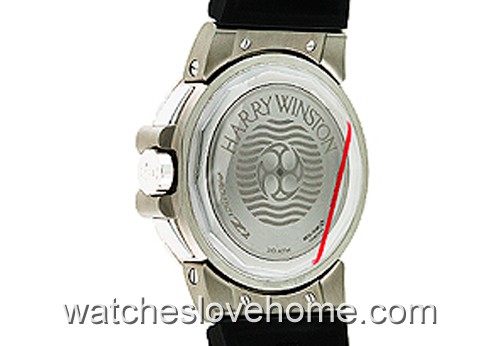 Round Automatic Harry Winston 44 mm Project Z2 Diver 410/mca