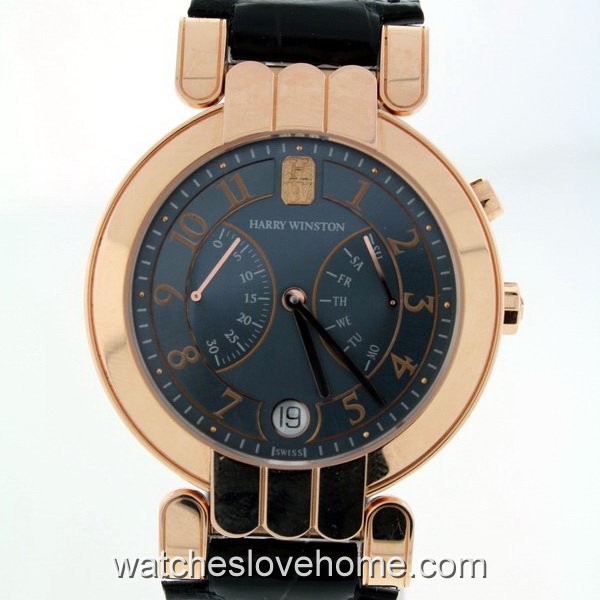 40mm Automatic Harry Winston Round Premier Excenter