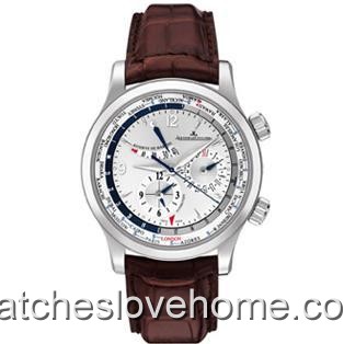 Jaeger LeCoultre Round 42mm Automatic Master Geographic 152.84.20