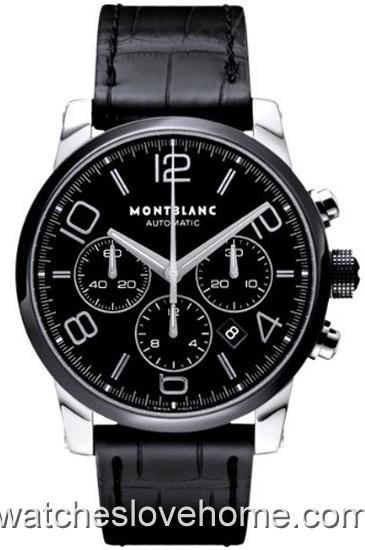 Automatic Montblanc 43 mm Round Time Walker 102365