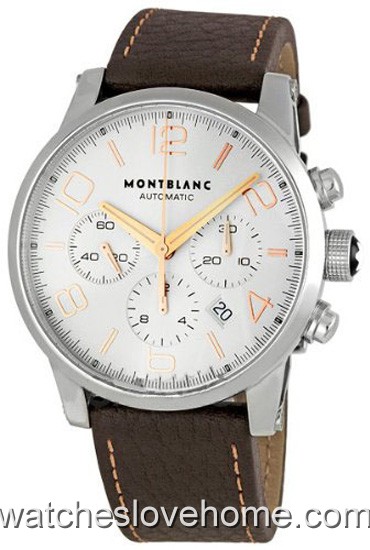Montblanc 42 mm Round Automatic Time Walker 106592