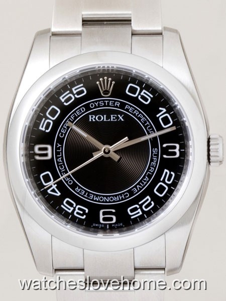 Automatic 36 mm Round Rolex Oyster Date 116000BKCAO
