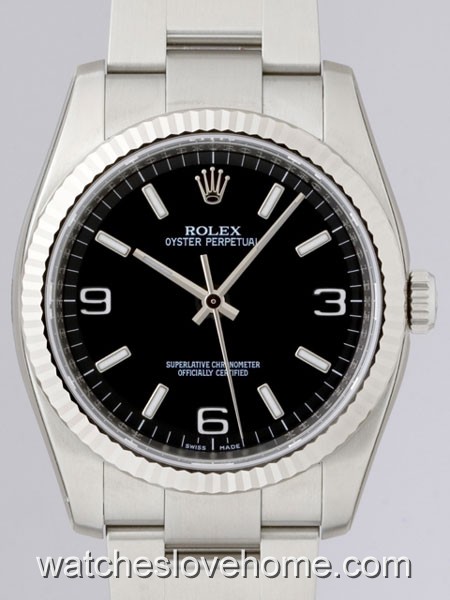 Automatic Round Rolex 36 mm Oyster Date 116034