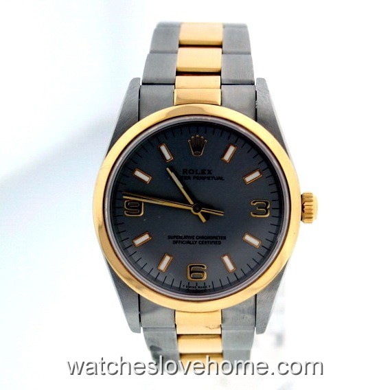 Automatic Rolex Round 34mm Oyster Perpetual 14203
