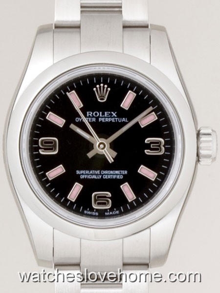Automatic Rolex Round 26 mm Oyster Perpetual 176200