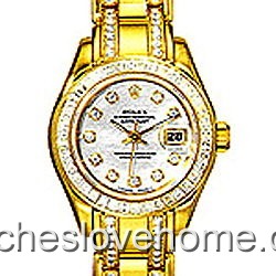Round Rolex Automatic 29mm Pearlmaster 80308