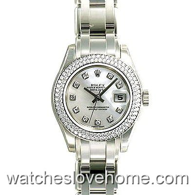 34mm Rolex Round Automatic Pearlmaster 81339