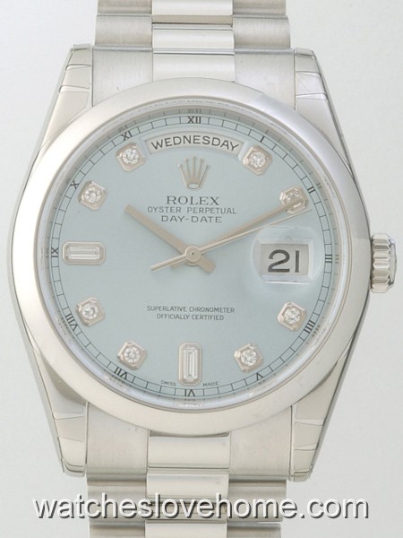 Rolex 36 mm Round Automatic President 118206