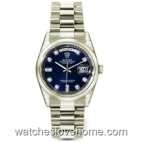 Automatic 36mm Rolex Round President 118296