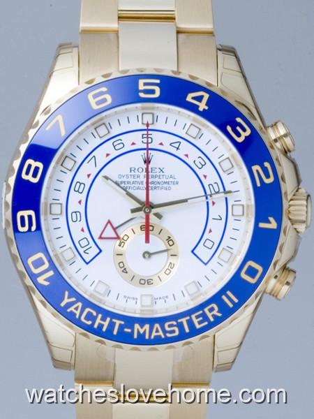 Automatic 42.6 mm Rolex Round Yachtmaster 116688WAO
